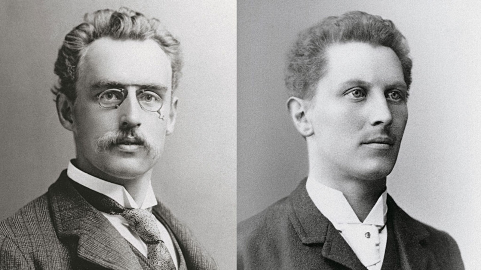 Charles Brown (1863-1924) und Walter Boveri (1865-1924), Gründer eines phänomenalen Start-ups. Bild: ABB