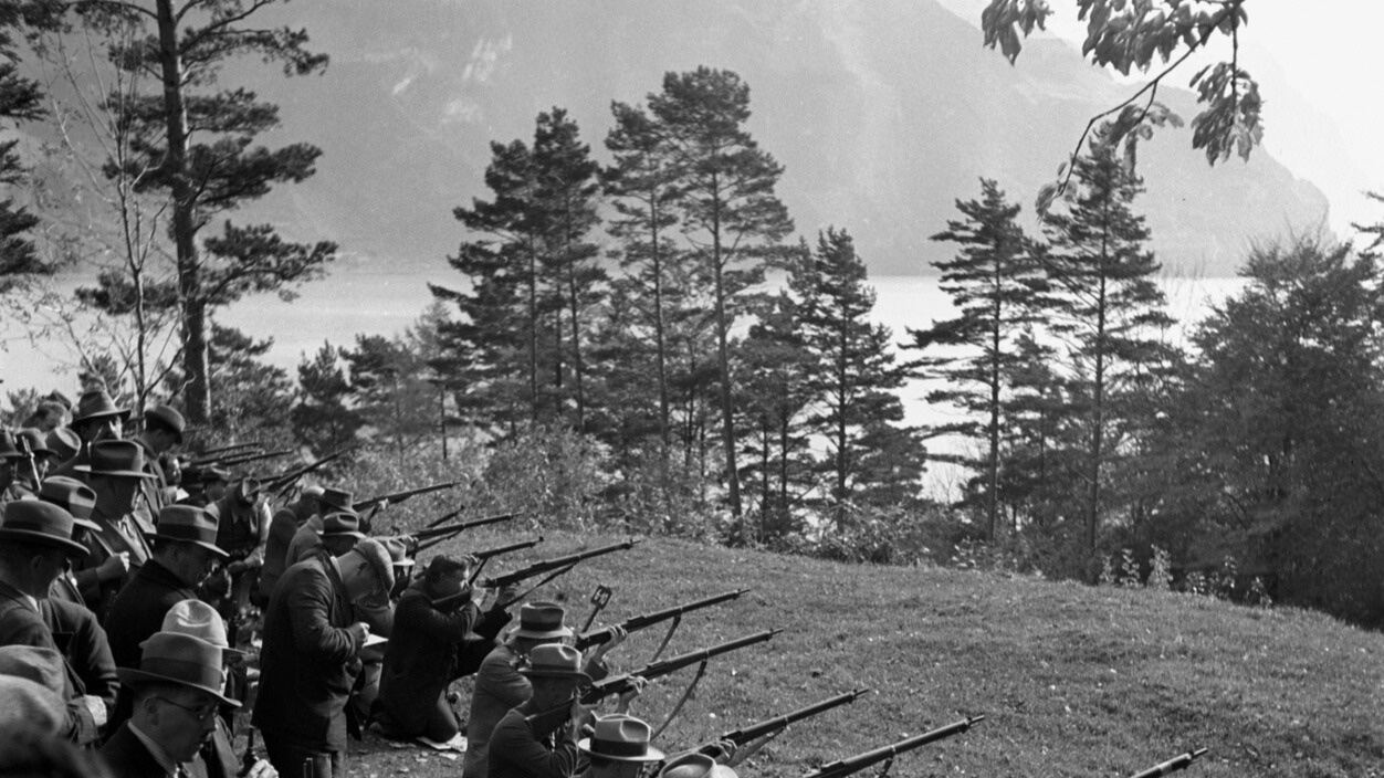 Rütlischiessen. Disziplin, Präzision, Selbstorganisation. Bild: Keystone