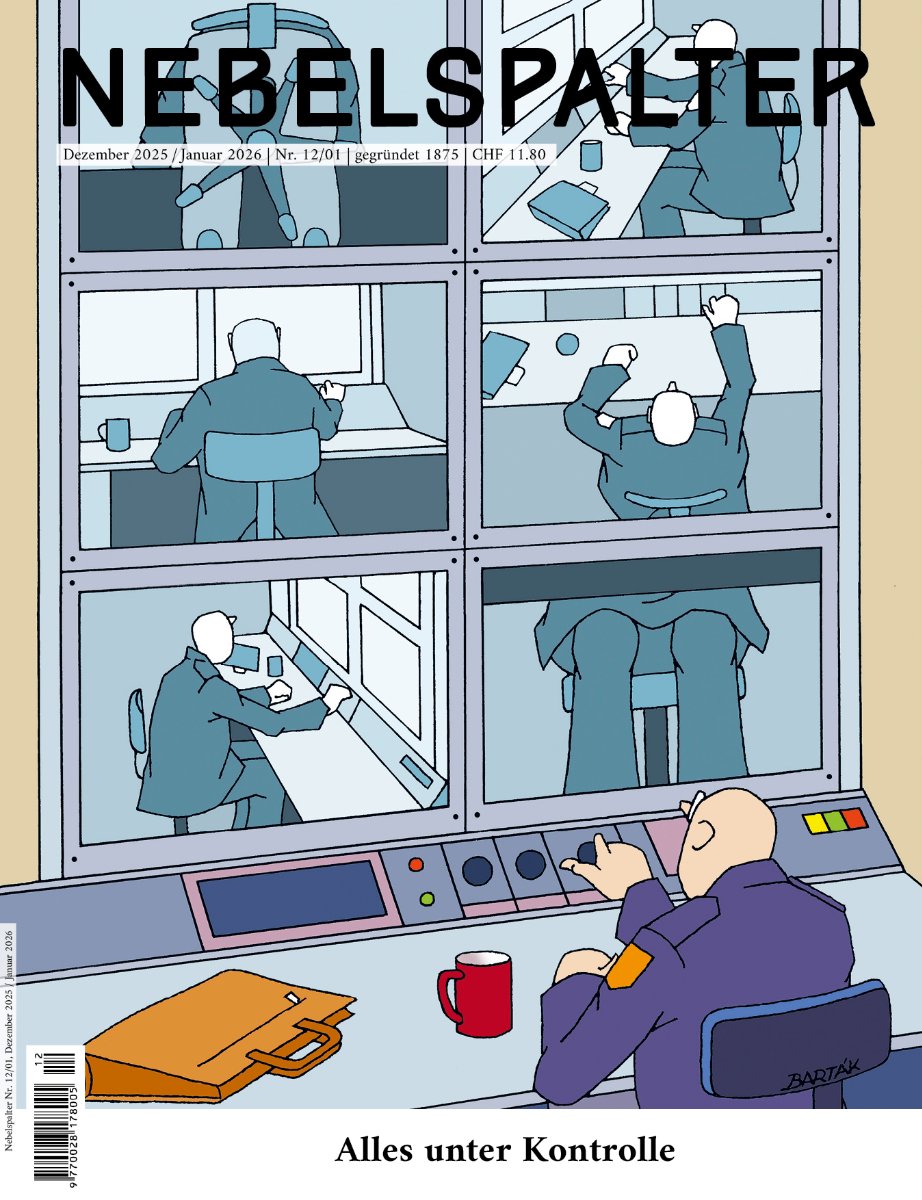 Cover Nebelspalter 12-2025