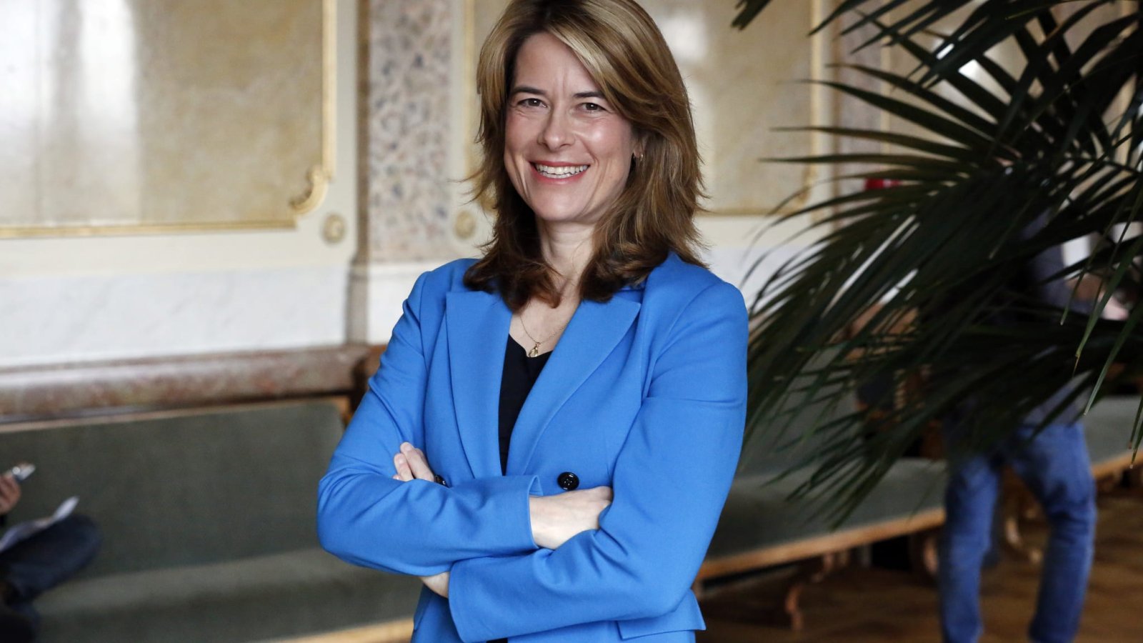 Wie lange kann sie die Probleme noch weglächeln? FDP-Parteipräsidentin Petra Gössi. Foto: Ruben Sprich