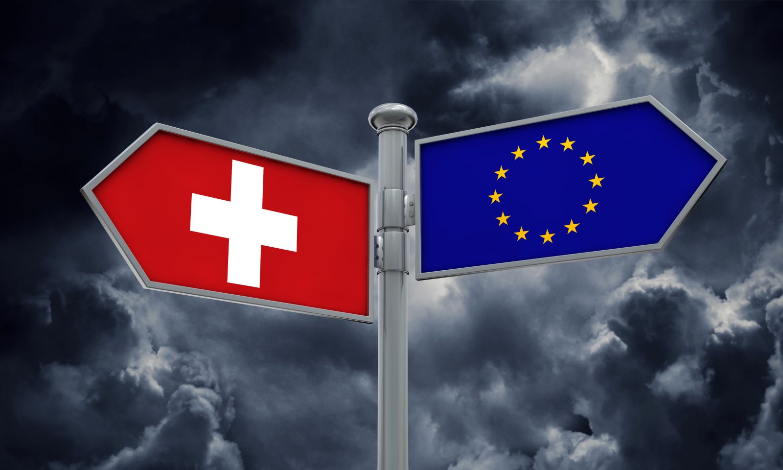 Die nächste europapolitische Frage ist bereits da: wohin orientiert sich die Schweiz? (Bild: Shutterstock)