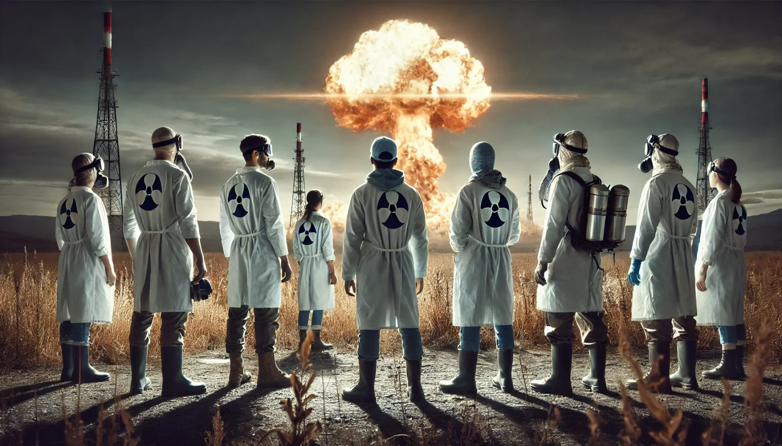 Die Druckwelle der ersten Atombombe war 160 Kilometer weit zu spüren. Bild: Chat-GPT