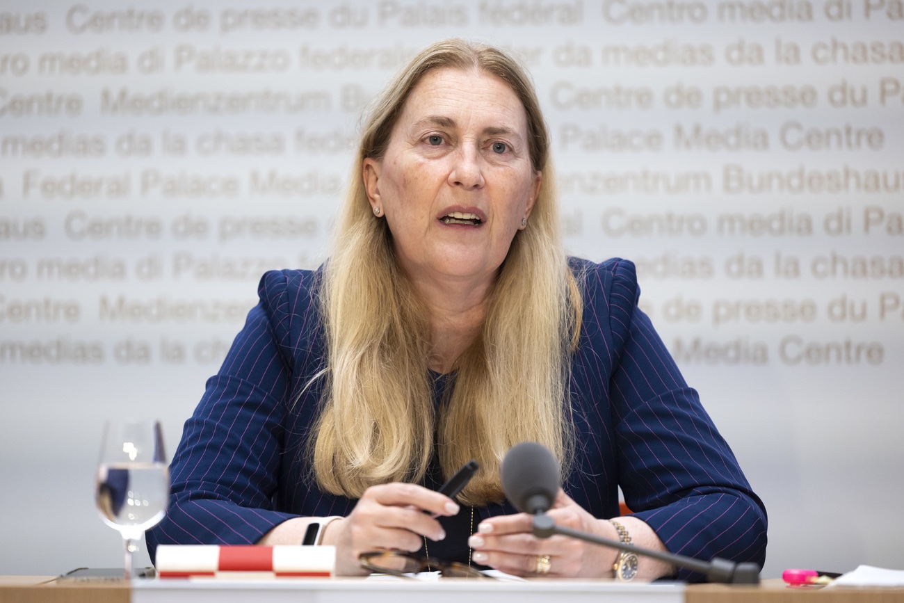 Helene Budliger Artieda, führende Handelsdiplomatin der Schweiz. Bild: Keystone