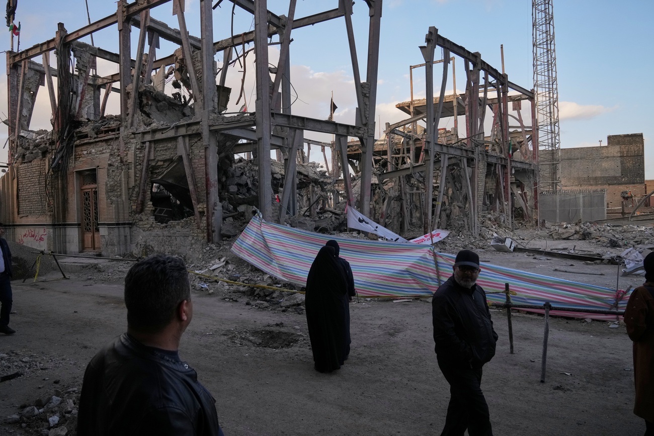 Iran wurde bombardiert wie kaum ein anderes Land zuvor in der jüngsten Vergangenheit. Bild: Keystone