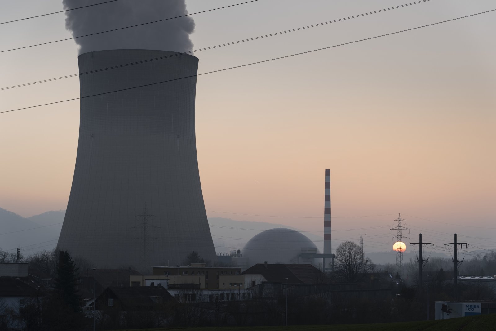 Energiewende zurück zu stabiler, inländischer Produktion: Kernkraftwerk Gösgen (Bild: Keystone)