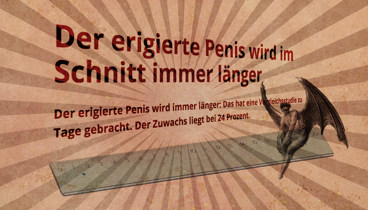 Ein Pakt mit Teufelnden? «Als Preis gibt’s einen Riesenpenis!» (Montage: Dominique Feusi)