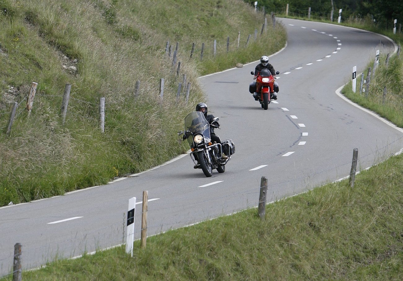 Töfffahrer unterwegs am Berner Schallenberg. Am Albis, im Kanton Zürich, sind sie nicht mehr erwünscht. (Bild: Keystone)