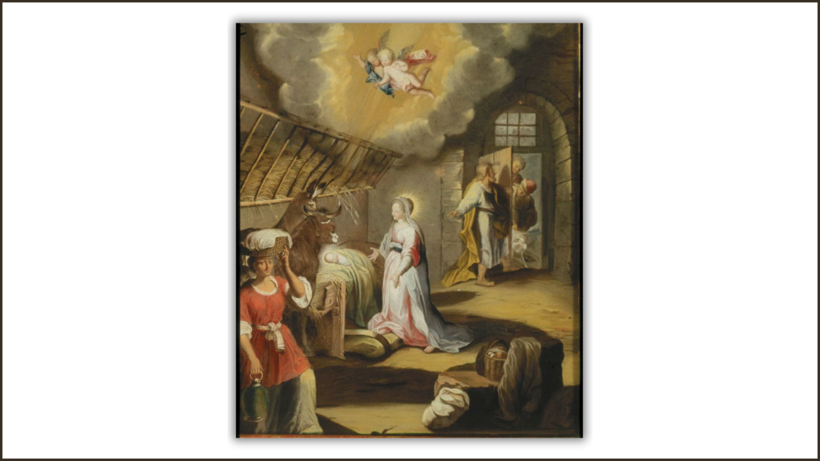 Die Geburt Christi, Barocci, 1774. Bild: Wikimedia