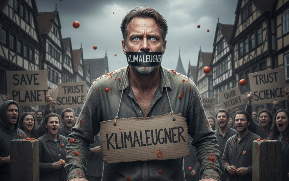 Wird Kritik an der Klimapolitik in der EU bald sanktioniert? Bild: KI/Gemini