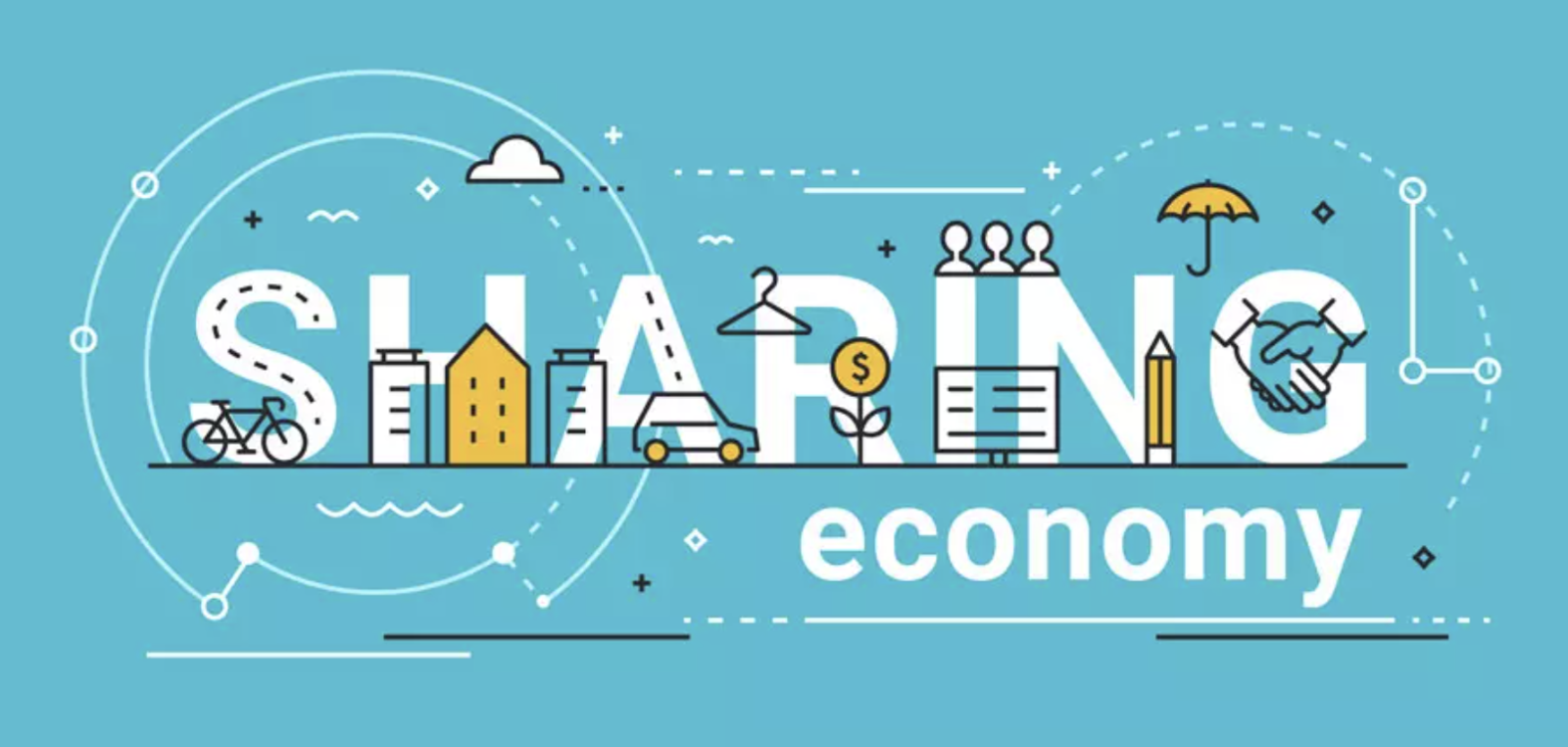 Was ist eine «Sharing Economy»? (Bild: fernstudium.study)