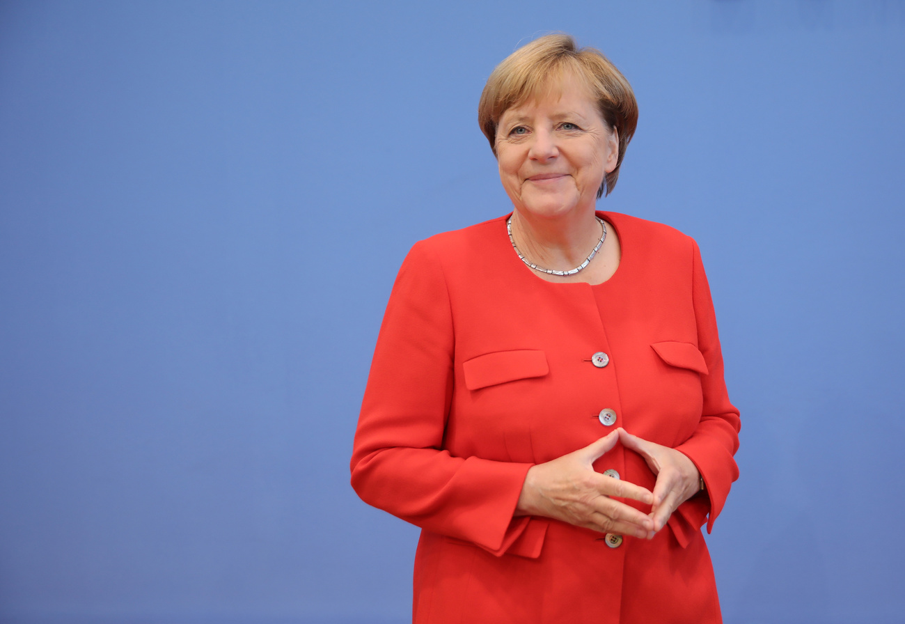 «Die Sprünge sind noch ziemlich klein»: die ehemalige deutsche Bundeskanzlerin Angela Merkel. Bild: Keystone