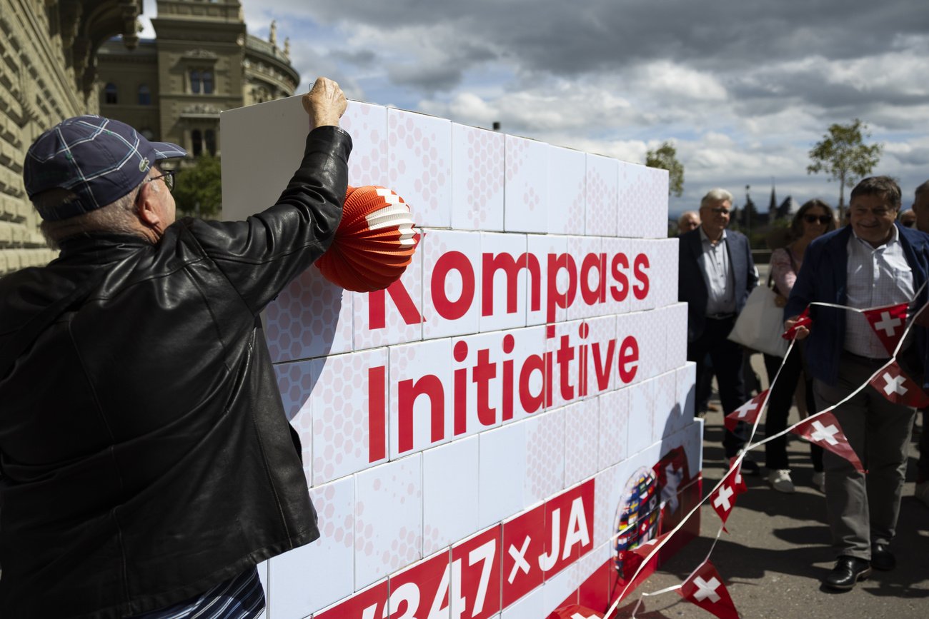 Wann soll die Kompass-Initiative zur Abstimmung kommen? Der Ständerat fällt dazu einen Vorentscheid. Bild: Keystone