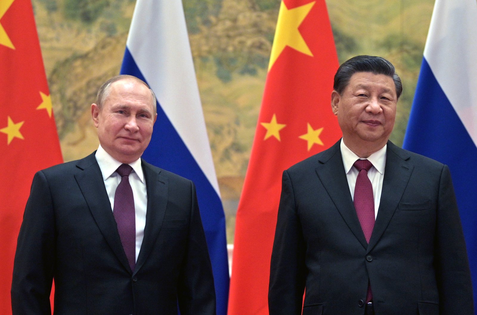 Wladimir Purin und Xi Jinping: Das 21. Jahrhundert bringt wieder die Auseinandersetzung zwischen freier und totalitärer Welt. (Bild: Keystone)
