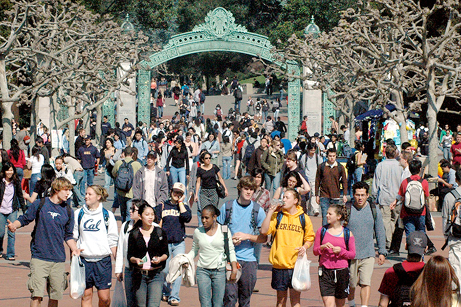 Studenten an der University of California, Berkeley. (Bild: UC Berkeley)