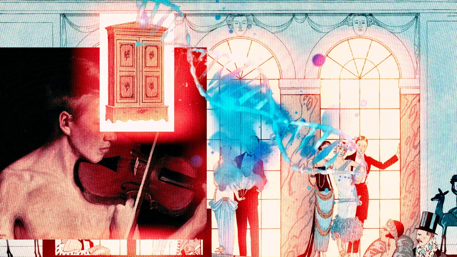 Rein vom Aussehen möchte man sich mit Menschen mit dem Wandschrank-Gen nicht anlegen. / Collage: KI x Dominique Feusi