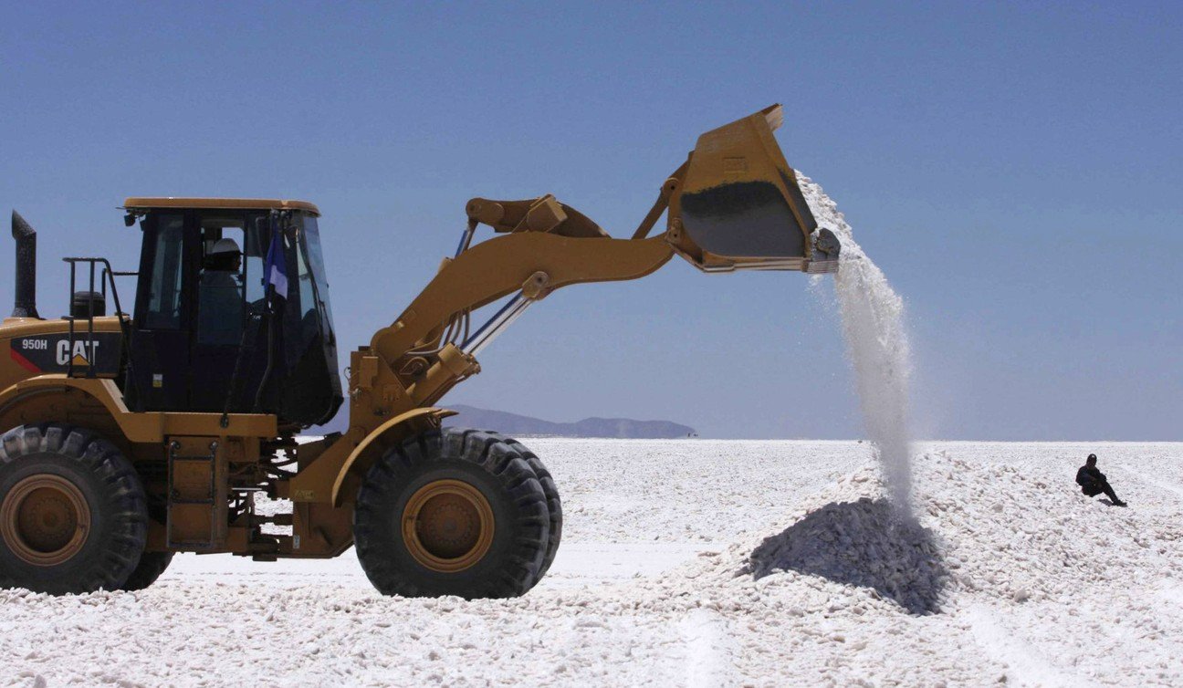 Steigerung des EU-Bedarfs um das 18-Fache in nur einem Jahrzehnt: Lithiumgewinnung in Bolivien. Bild: Keystone