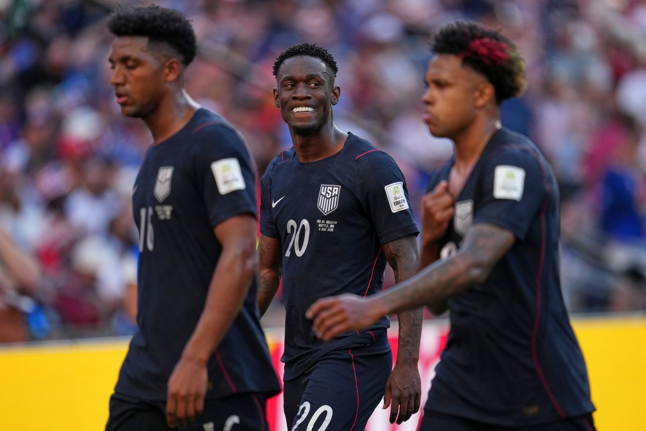 Die Männer der US-amerikanischen Fussballnationalmannschaft teilen die Preisgelder mit ihren weiblichen Kollegen. Bild: Keystone