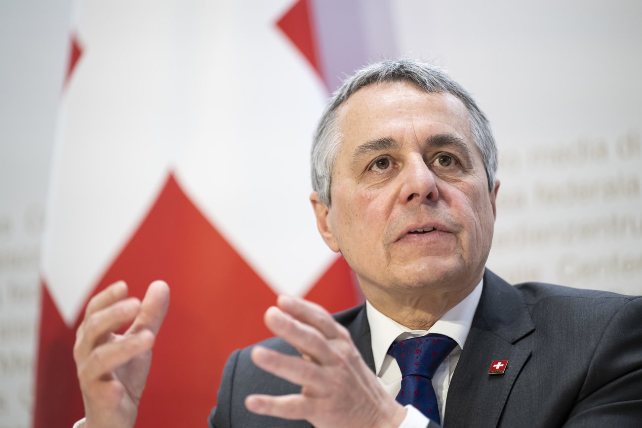 Wirbt für die «politisch-taktischen» Überlegungen des Bundesrates gegen das Ständemehr: Bundesrat Ignazio Cassis. Bild: Keystone