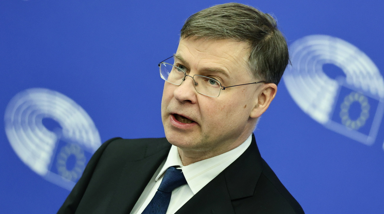Zugeständnisse an die Mitgliedstaaten: EU-Kommissär Valdis Dombrovskis. Bild: Keystone