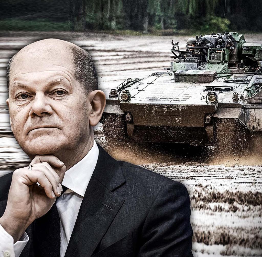 Olaf Scholz, Kriegskanzler.