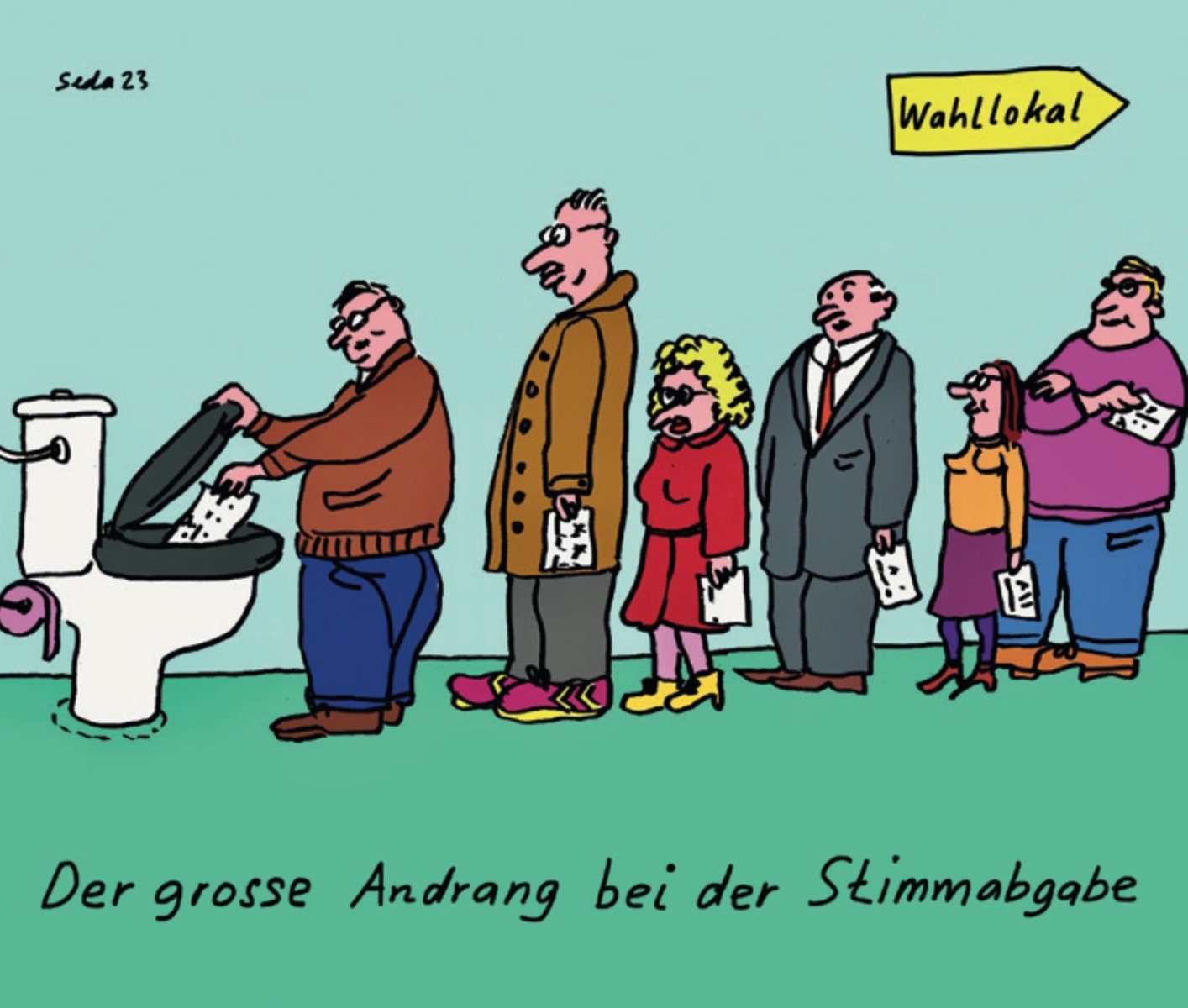 Karikatur: Christof Sonderegger