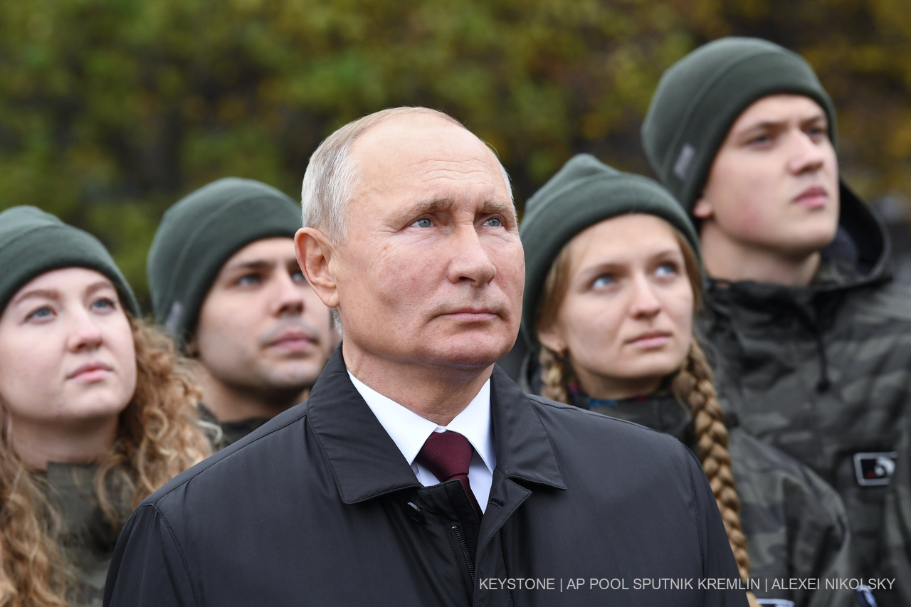 Konkrete militärische Bedrohung: Das Putin-Russland. Foto: Keystone