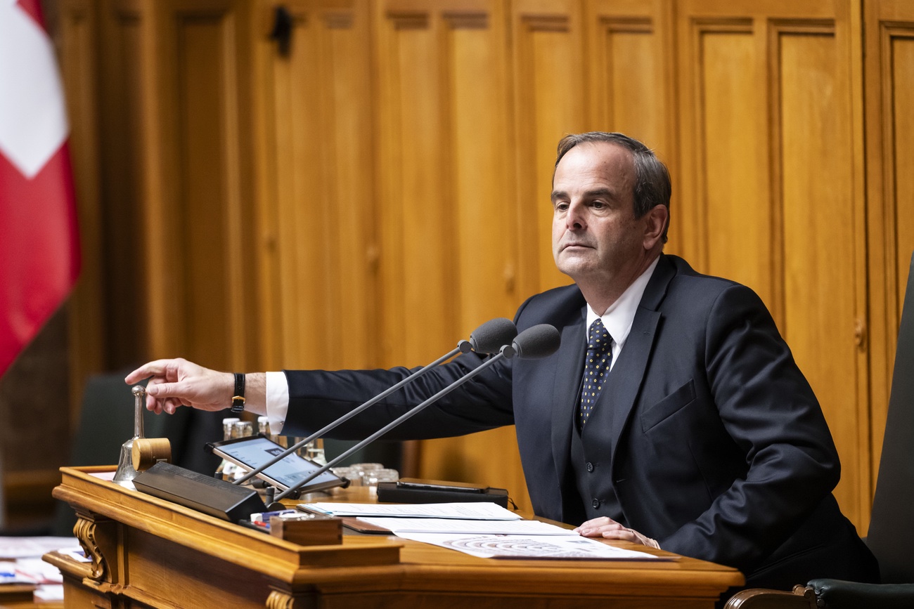 Gerhard Pfister, Präsident der Mitte, vor entscheidenden Tagen. Bild: Keystone