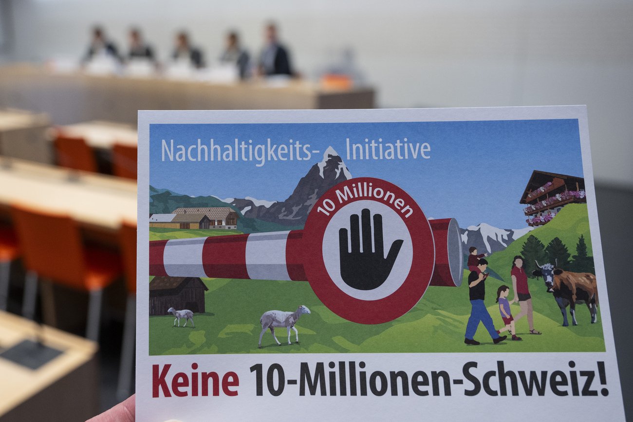 Gefährlich für die Rahmenverträge: Die Nachhaltigkeitsinitiative der SVP. Bild: Keystone