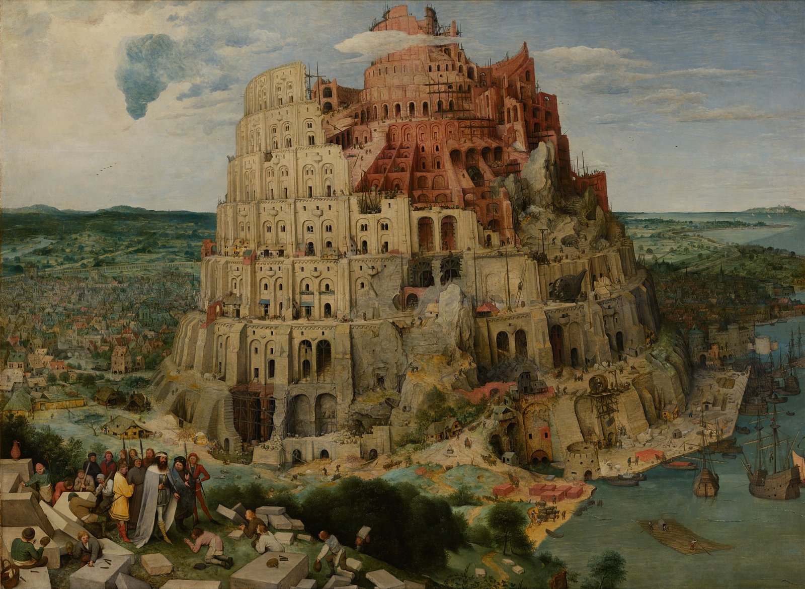 Der Turm von Babel – biblisches Sinnbild für den Menschen, der Gott bezwingen will. Und daran scheitert.