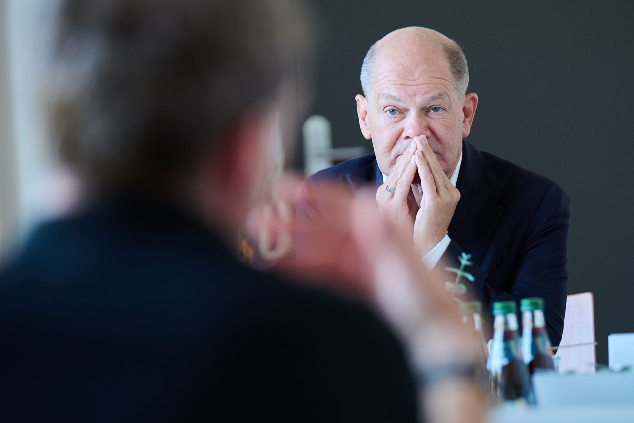 Olaf Scholz: 9 Prozent der Deutschen halten ihn als Kanzler für «geeignet». Bild: Keystone