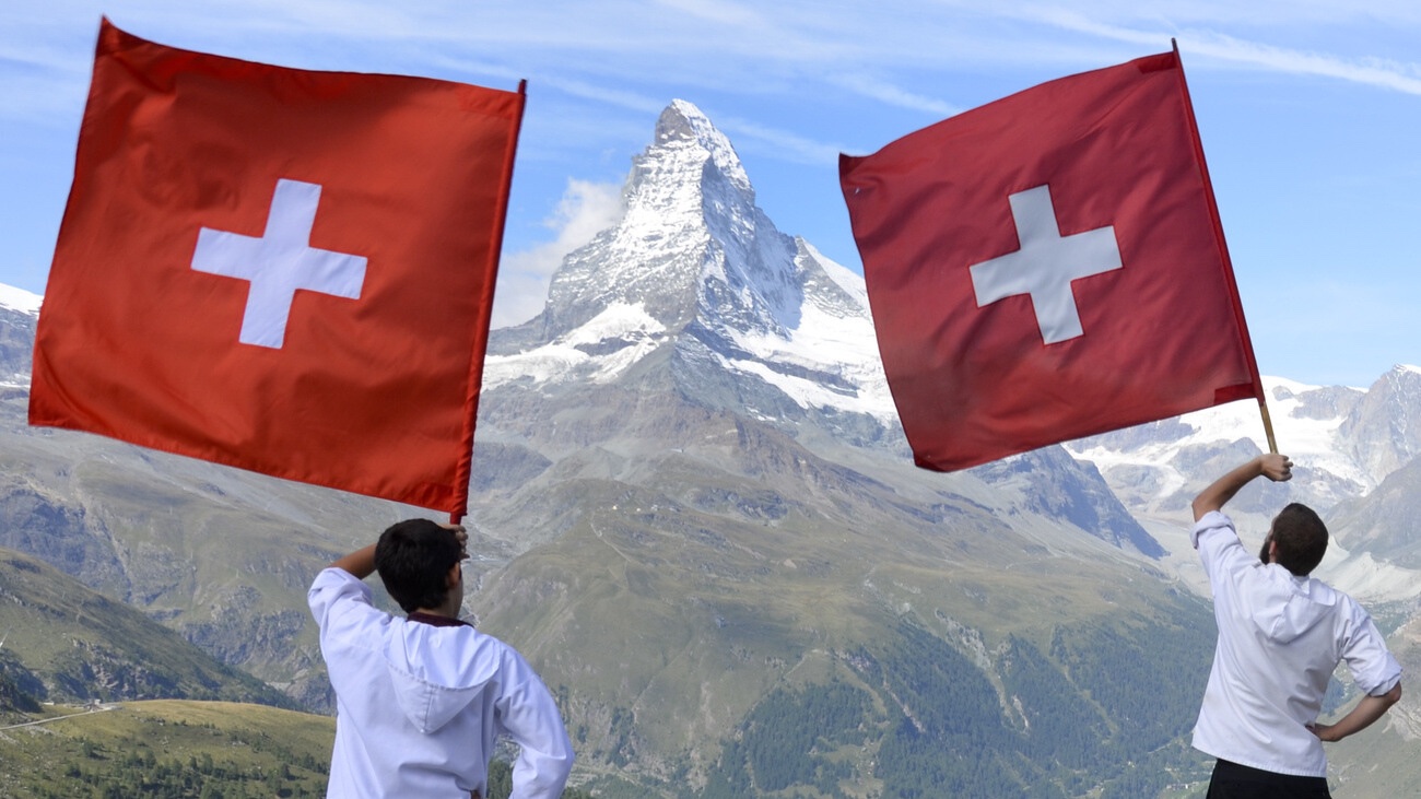 Das Matterhorn. Schweizer Qualität, für die wir nichts können. Bild: Keystone
