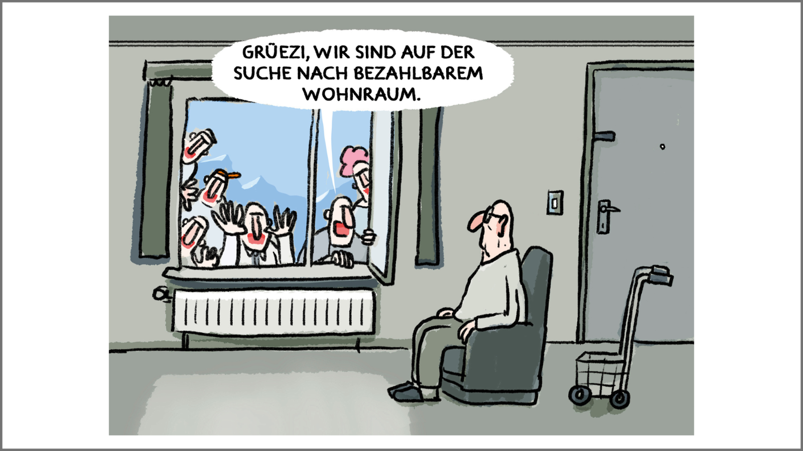 Karikatur: Grolik, Magazin 04 2026