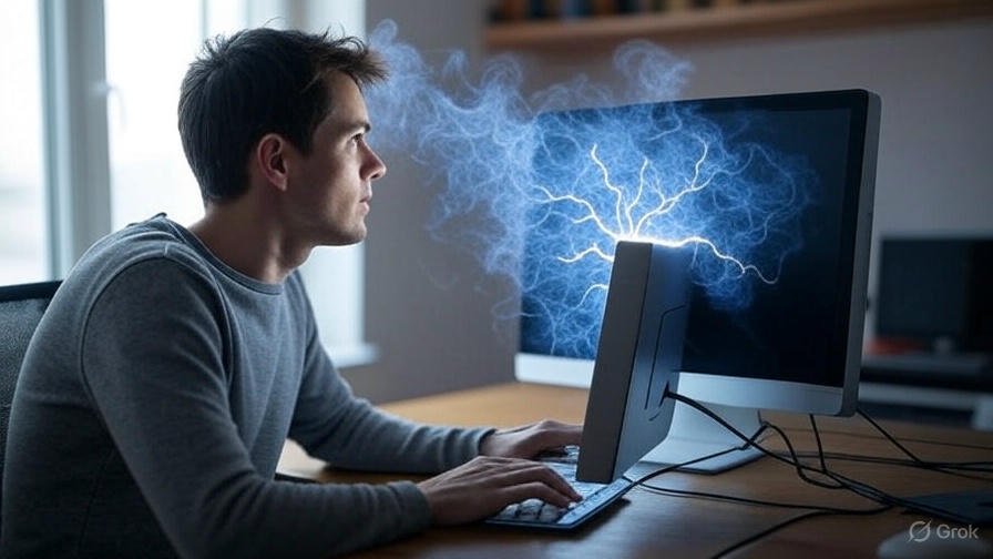 «Selbst einfache Wörter wie ‘bitte’ oder ‘danke’ treiben den Energieverbrauch von KI-Chatbots in die Höhe». Bild: KI/Grok