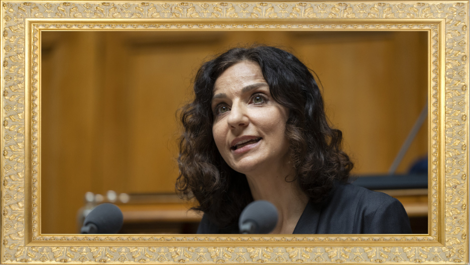 Gabriela Suter hat die Erbschaftssteuerinitiative der Juso als einzige SP-Nationalrätin abgelehnt. Bild: Keystone / eigene Montage