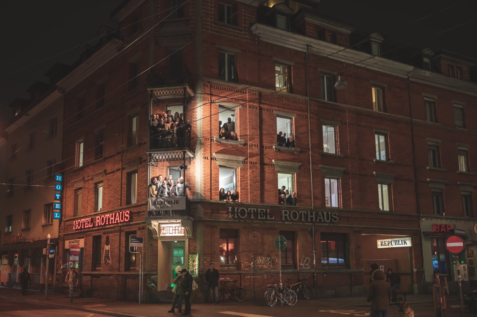 Das Zürcher Hotel Rothaus, der Sitz der «Republik». (Bild: zVg)