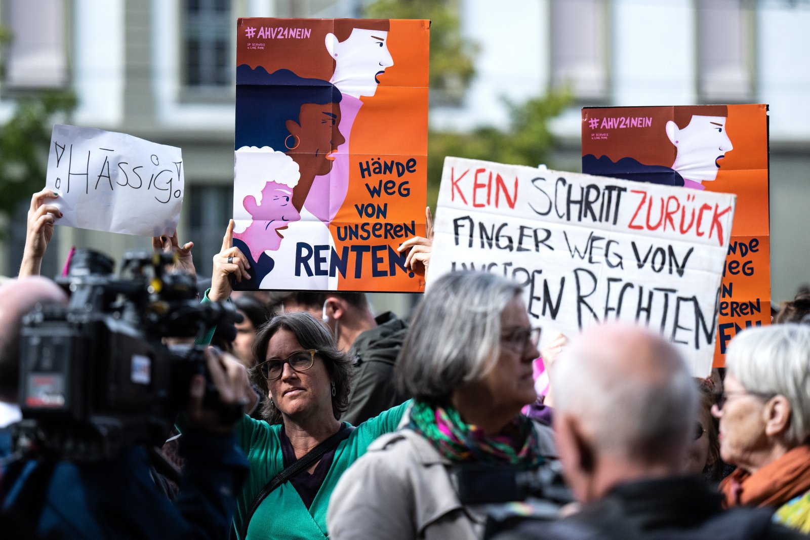 Die neuste Studie der Swiss Life zeigt: Reformbereitschaft gibt es nur bei den Rentner (Quelle: Keystone)