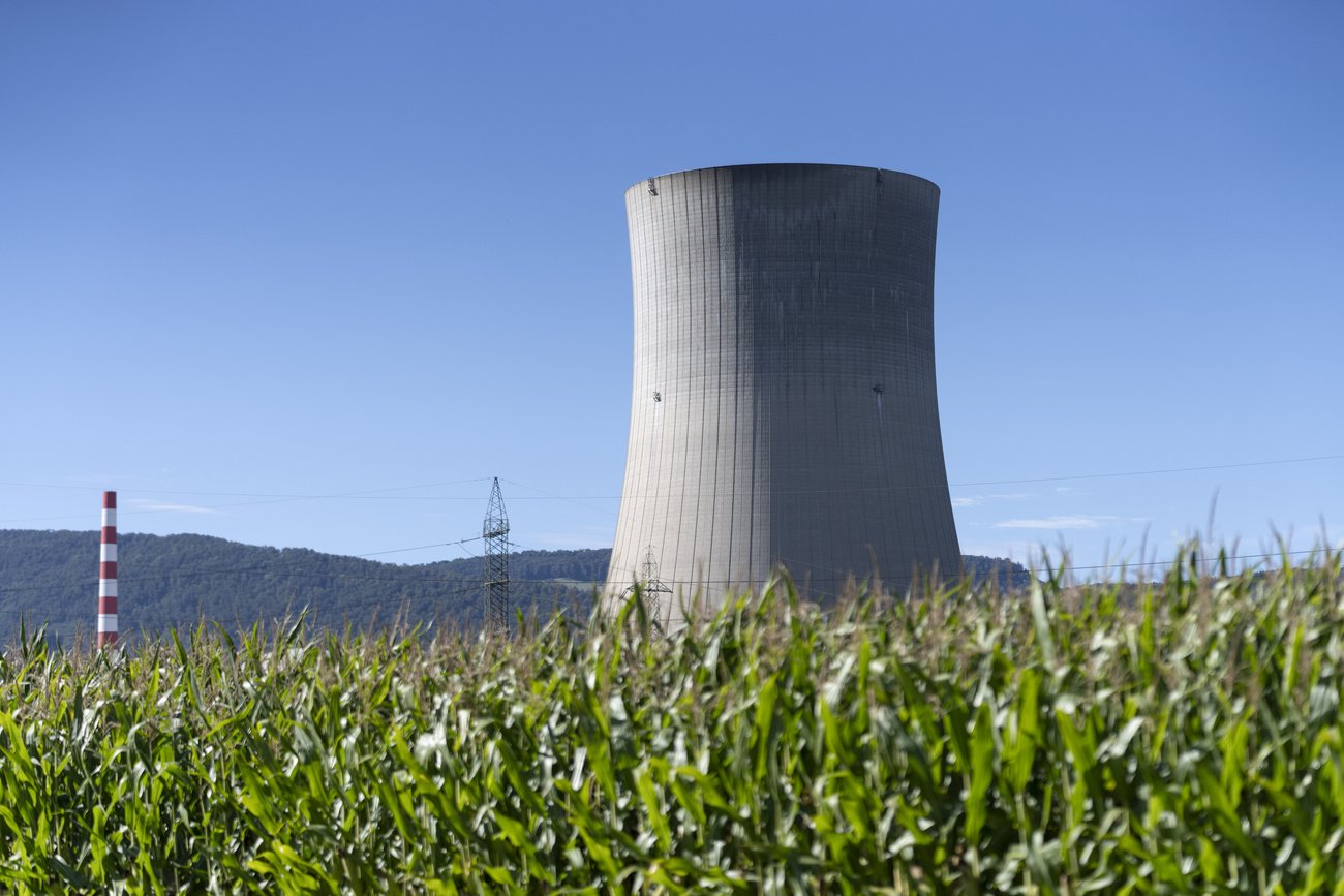 Soll dereinst durch ein neues Atomkraftwerk ersetzt werden können – findet die Energiekommission des Nationalrates: AKW Gösgen. Bild: Keystone