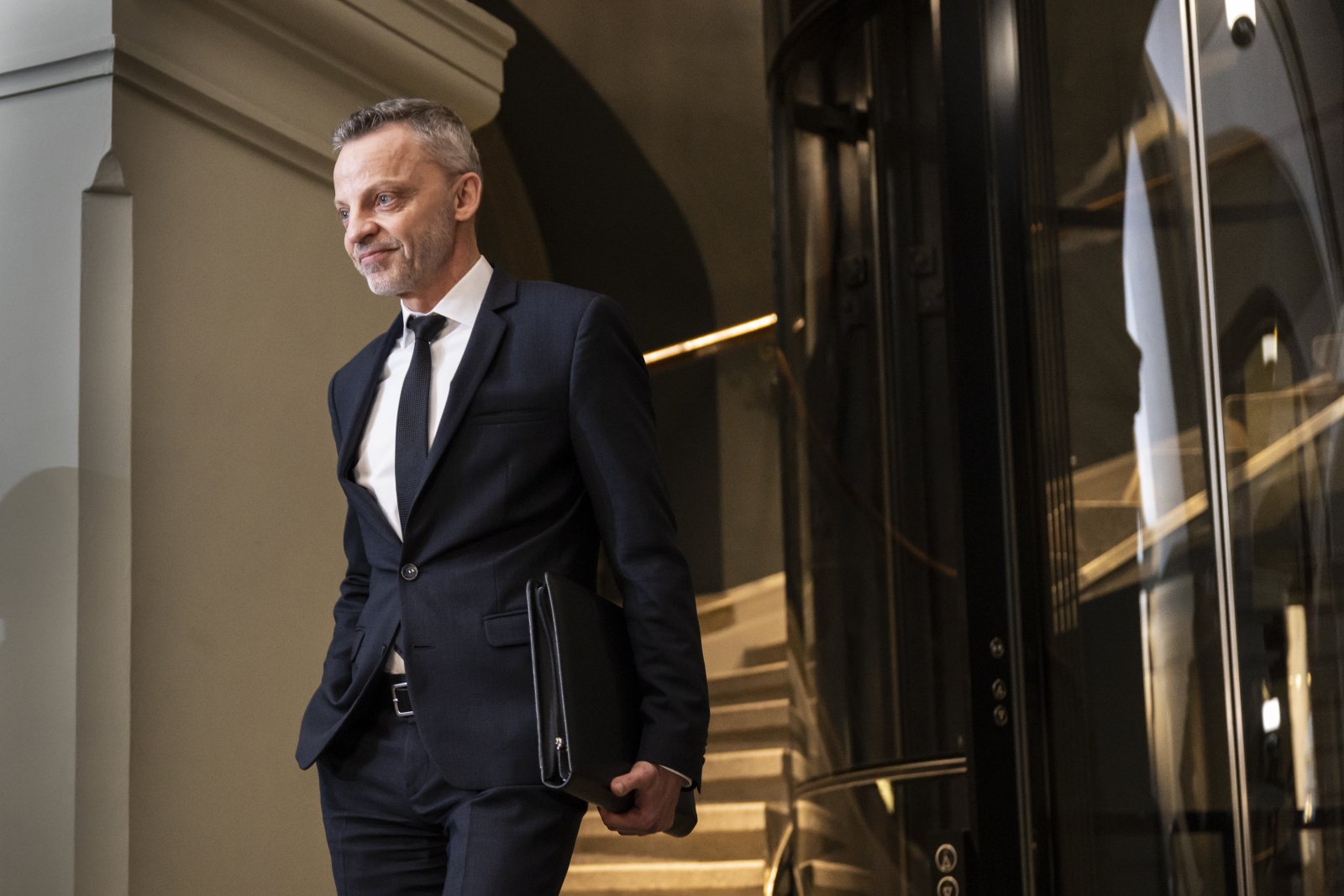 Kann er sich durchsetzen? Hans-Ueli Vogt im Bundeshaus. Bild: Keystone-SDA