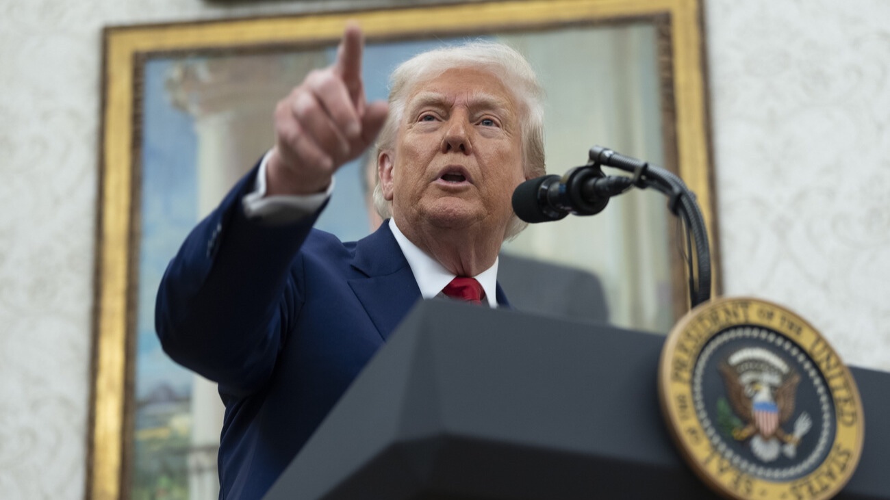 Donald Trump, Schweiz-Schreck und US-Präsident. Bild: Keystone