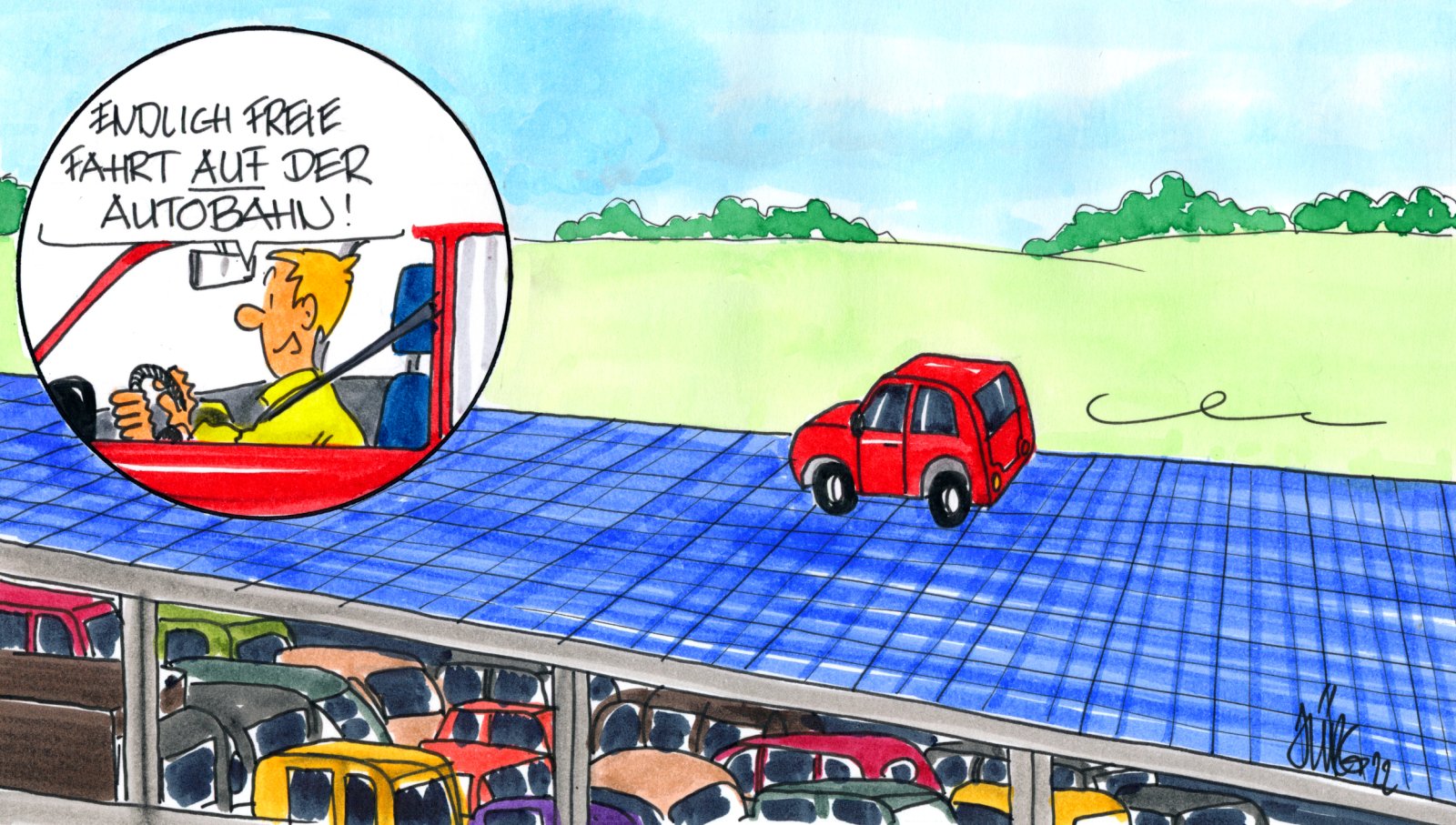 Karikatur: Jürg Kühni