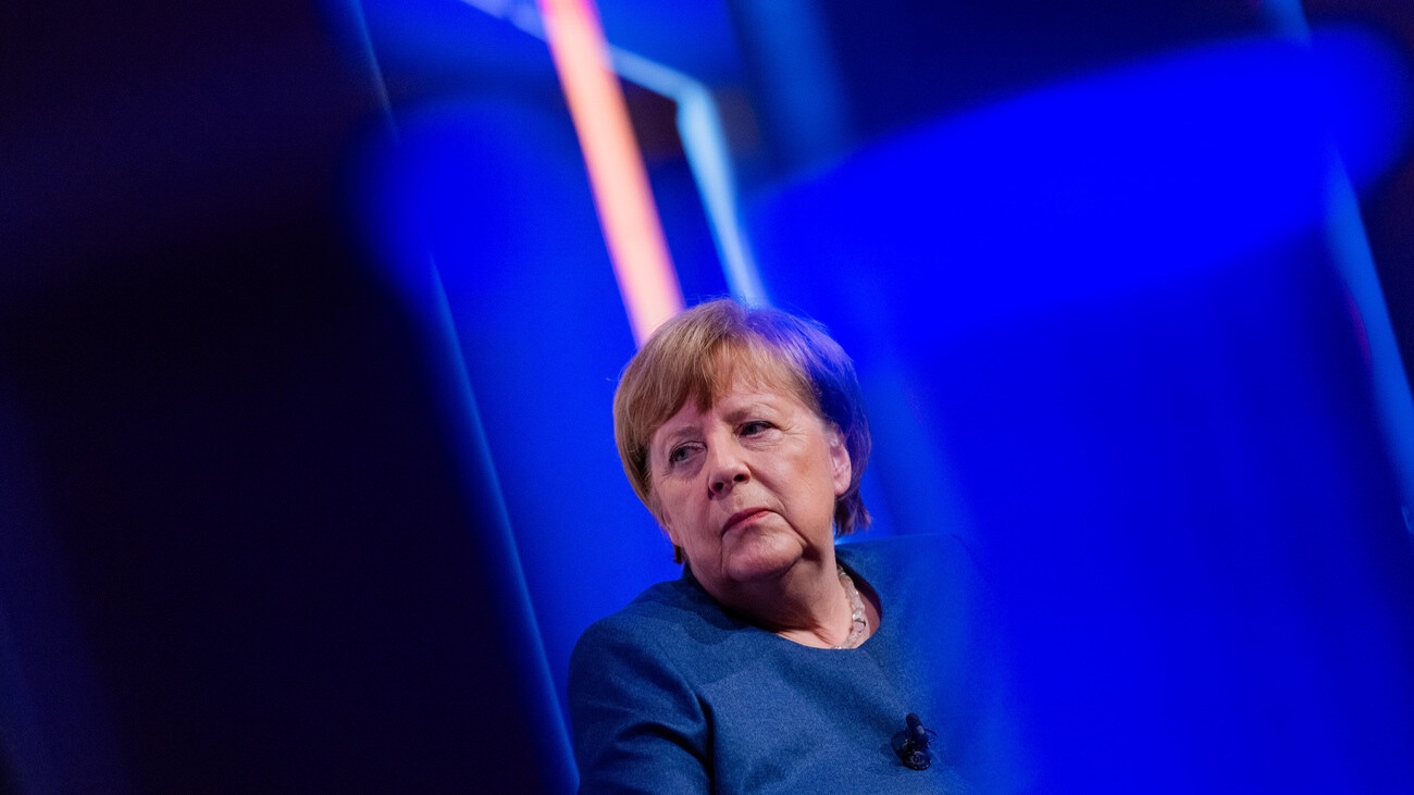 Ist aktuell mit ihrem Buch «Freiheit» auf Tour: Angela Merkel. Bild: Keystone