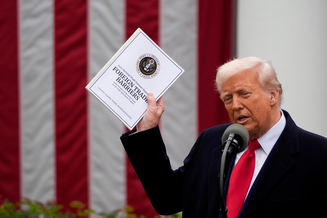 Donald Trump oder die kreative Zerstörung. Bild: Keystone