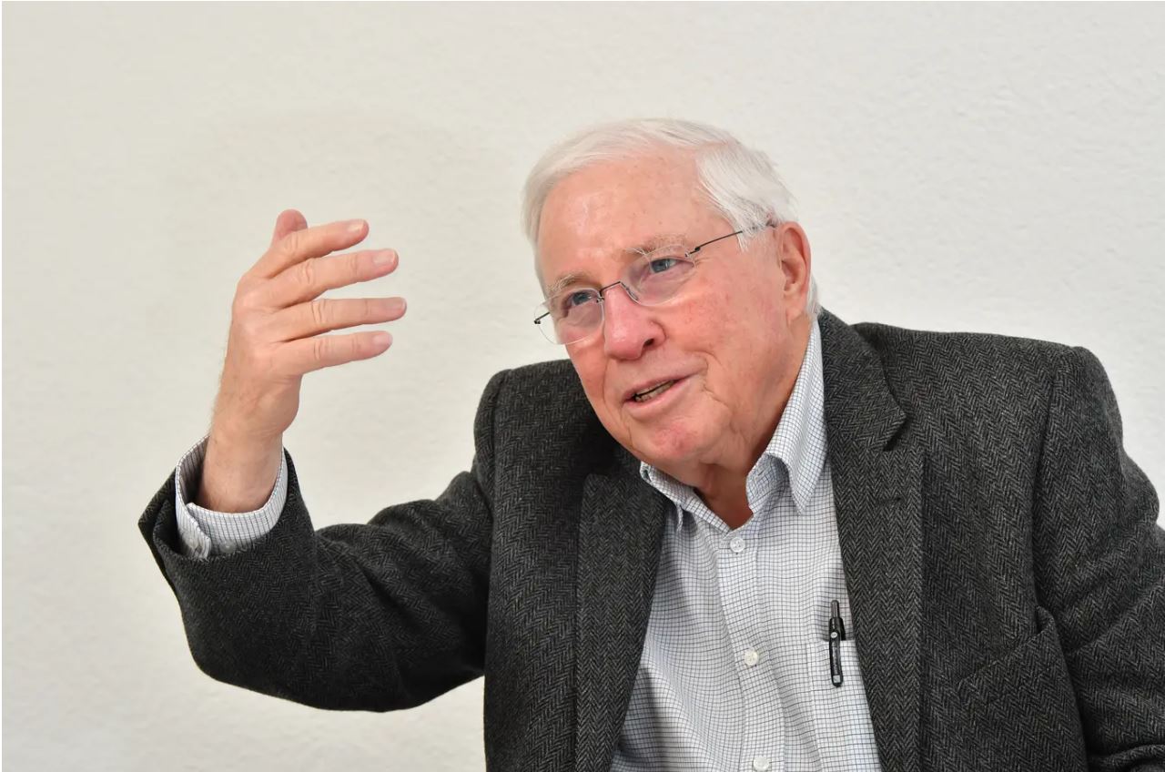 Christoph Blocher, Bundesrat von 2003 bis 2007.