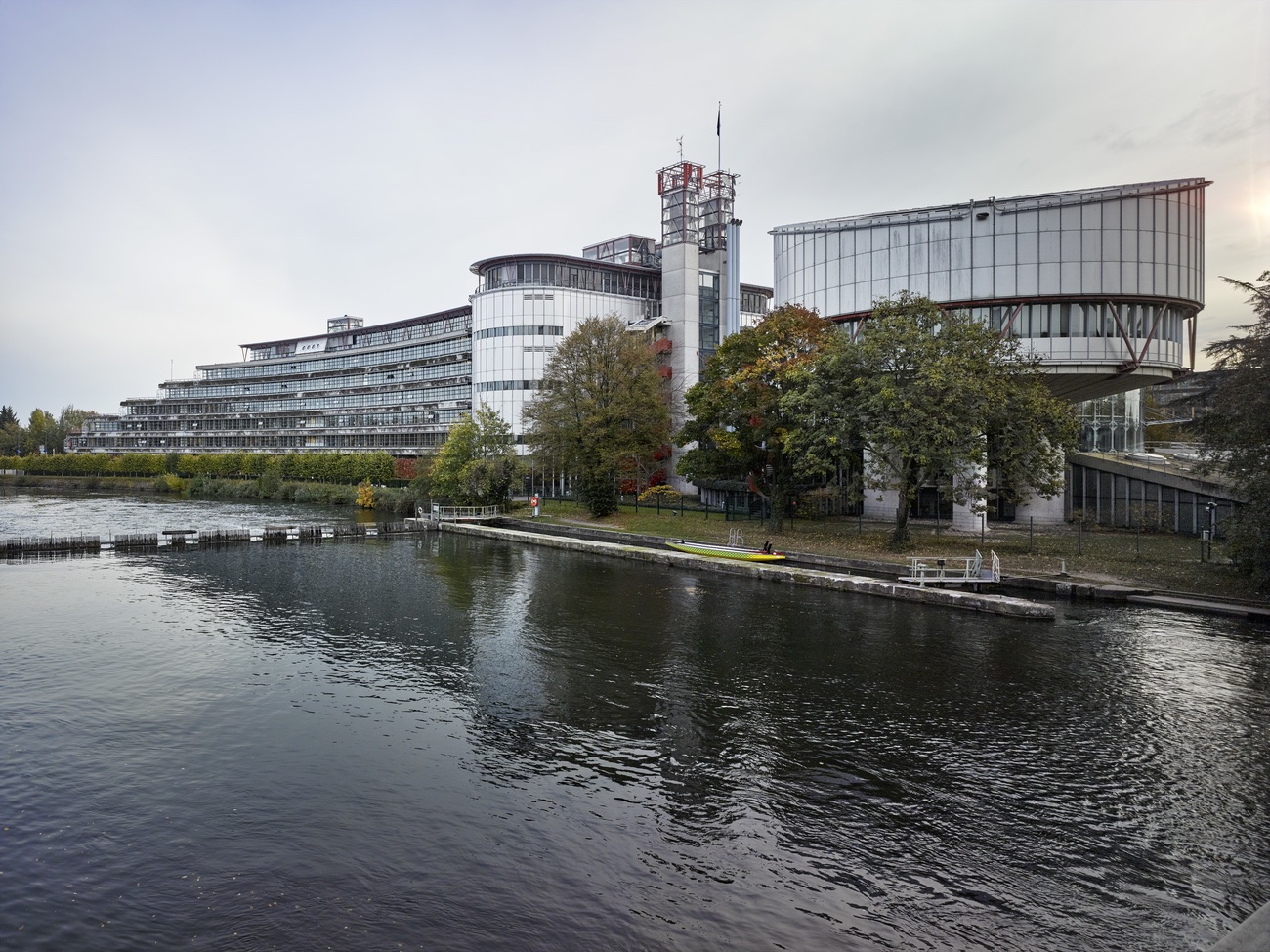 The Beauty and the Beast: Der EGMR in Strassburg. Bild: Keystone