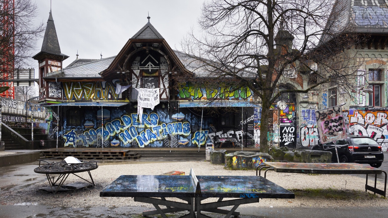 Bern, Reitschule. Oder der Niedergang einer Stadtrepublik. Bild: Keystone