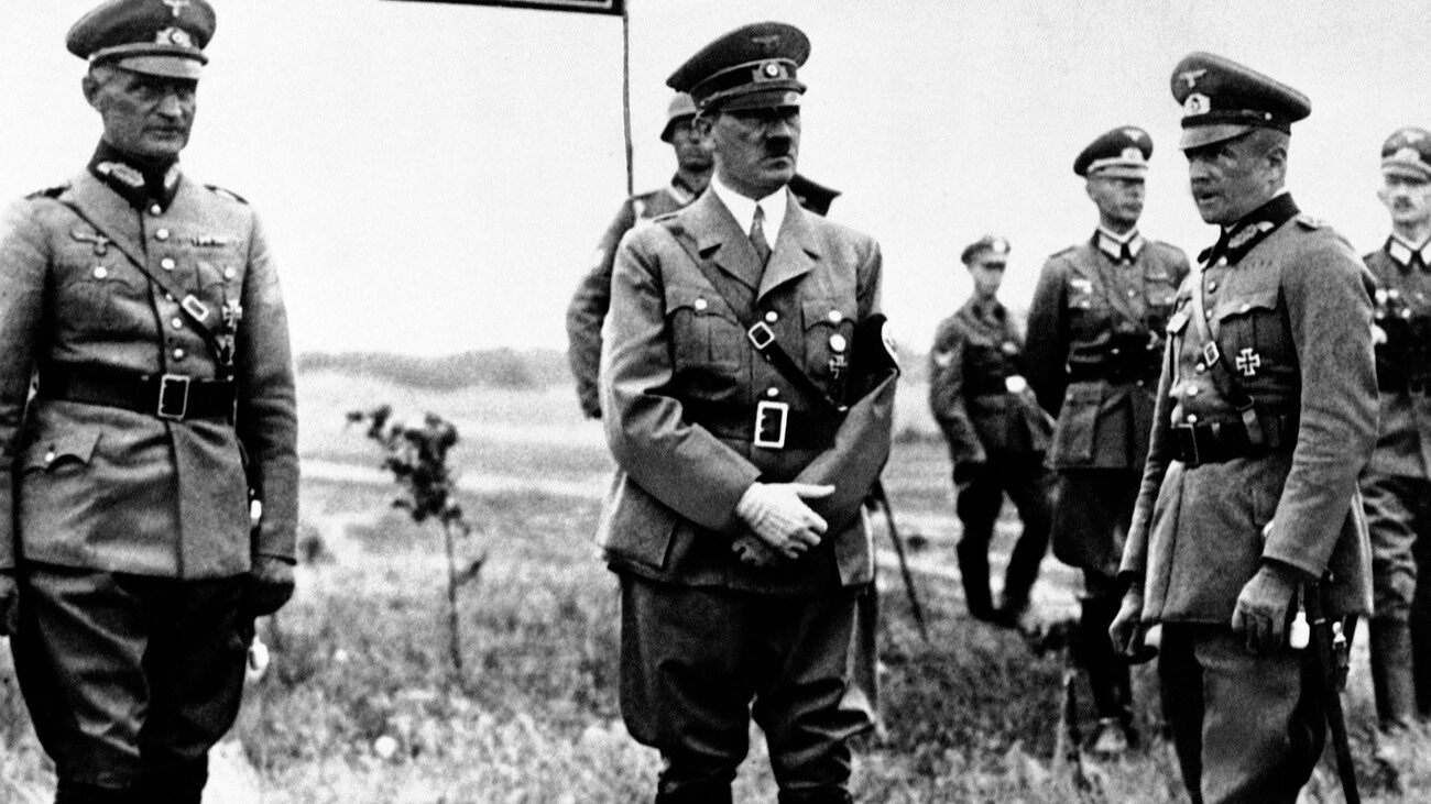 Adolf Hitler. Offenbar konnten die Amerikaner ihn nicht so leicht töten, wie die Israelis das im Fall von Ali Khamenei im Iran taten. Bild: Keystone