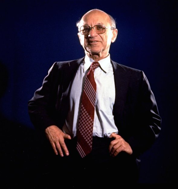 Seine Überzeugung gilt als überholt: Milton Friedman (Bild: Keystone)