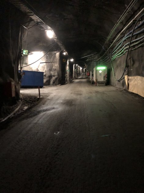 Fünf Kilometer lang ist die Zufahrt zum Tiefenlager Onkalo. Bild: Reichmuth