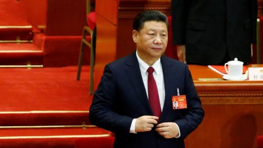 Xi Jinping am Nationalen Volkskongress in Peking. Herr über Krieg und Frieden.