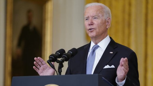 Der amerikanische Präsident Joe Biden erklärt, warum er den Abzug aus Afghanistan befohlen hat.